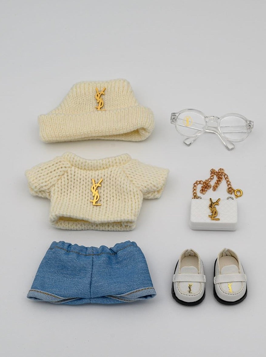 Saint Laurent white sweater