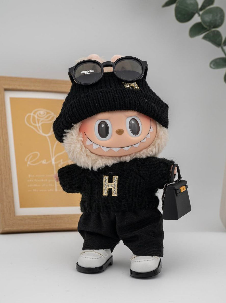 Hermes kelly black ensemble