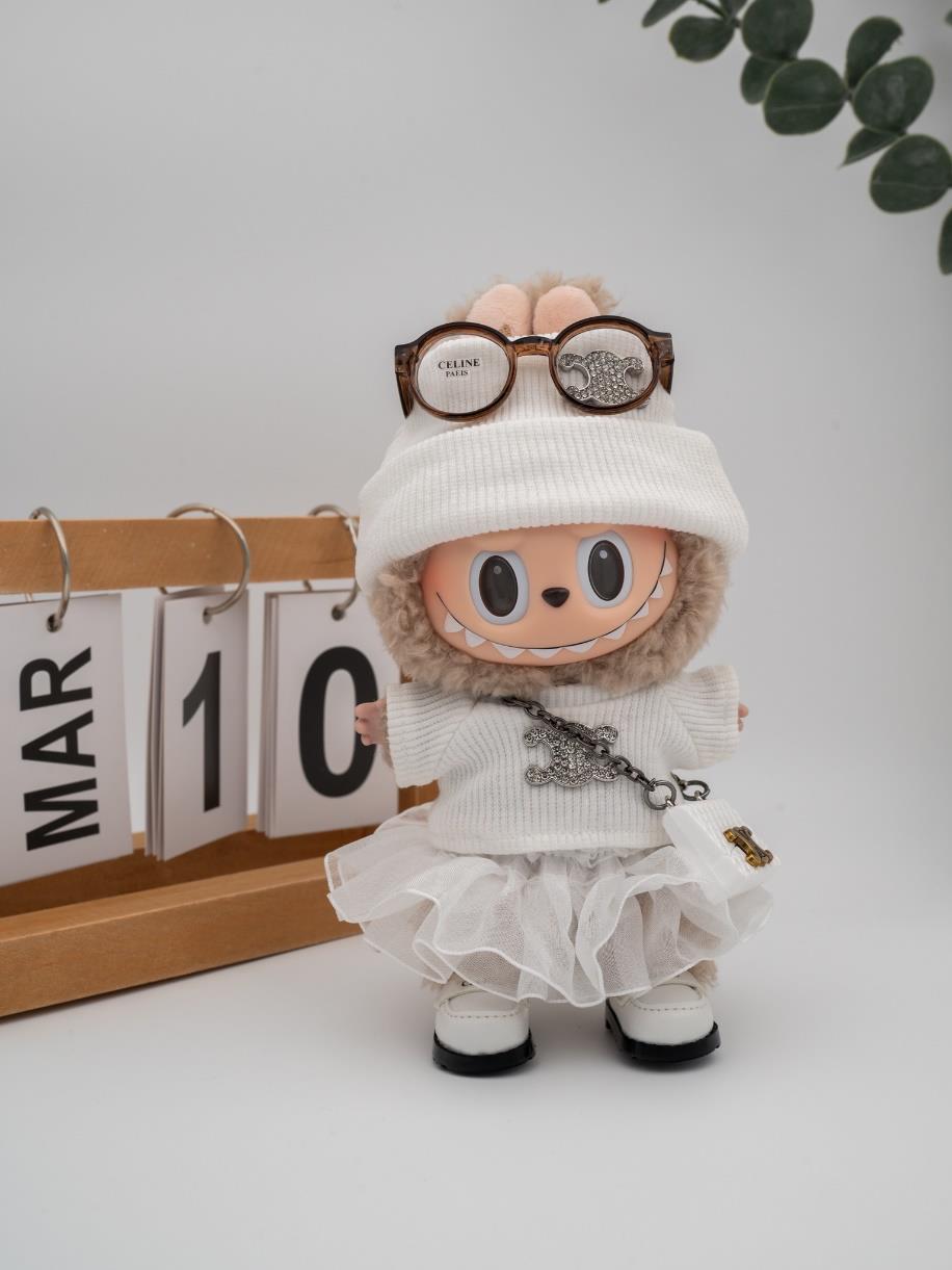 Celine white sweater ensemble