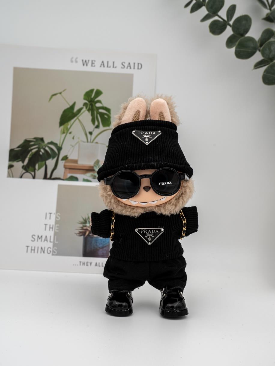 Prada black sweater outfit