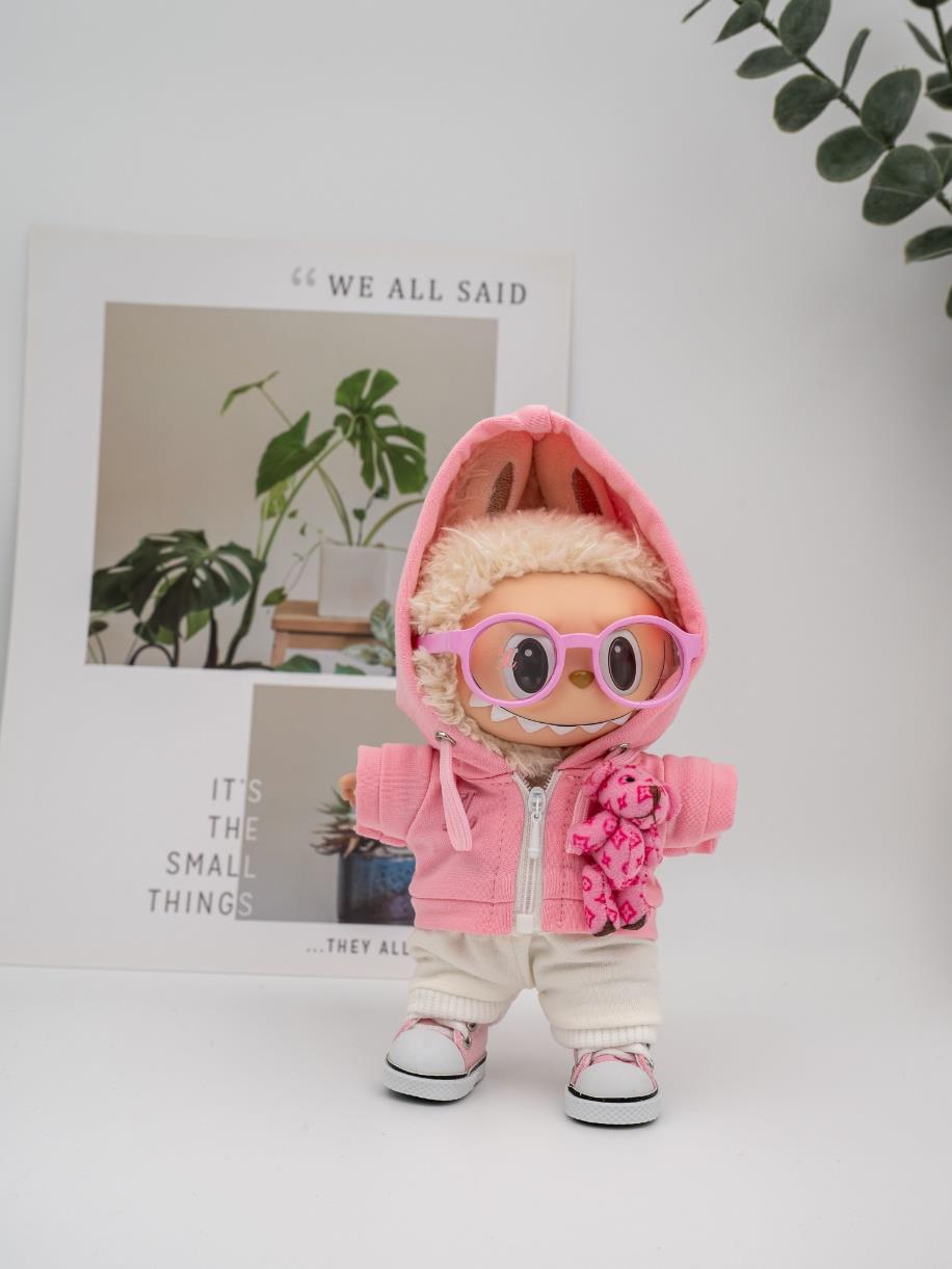 Louis Vuitton pink teddy bear hoodie