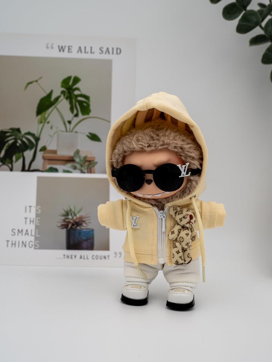 Louis Vuitton yellow teddy bear hoodie