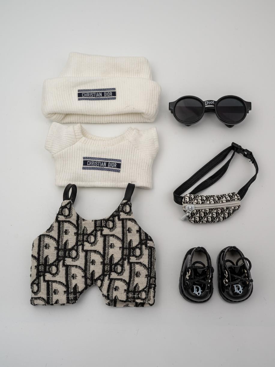 Dior oblique overalls outfit